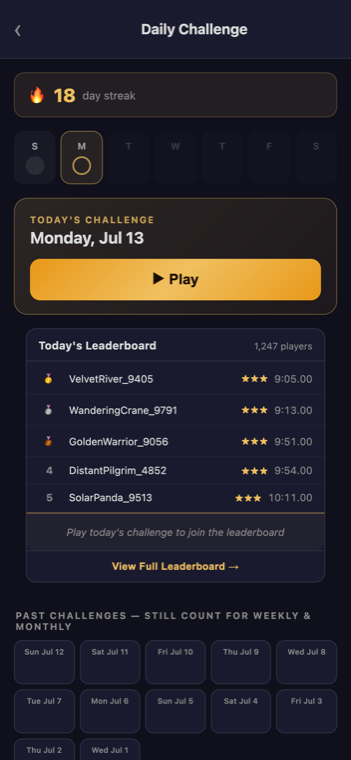 Daily Challenge